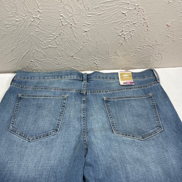 NWT Old Navy Blue Skinny Leg Mid‎ Rise Stretch The Diva Jeans Womens 18 Regular - Picture 3 of 5